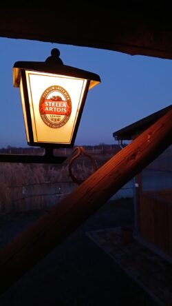 Lazulda - terasz, lámpa