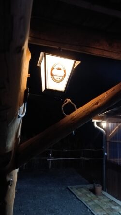 Lazulda - terasz, lámpa